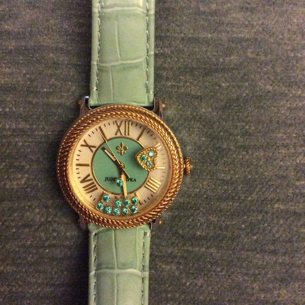 Judith Ripka Floating Heart Watch